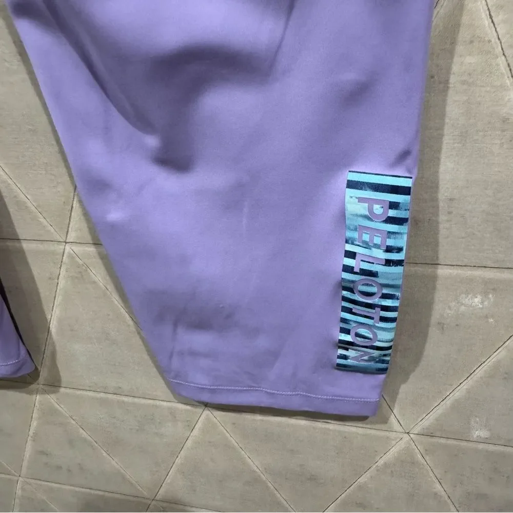 Peloton Essential Mid-Rise Capri Purple L